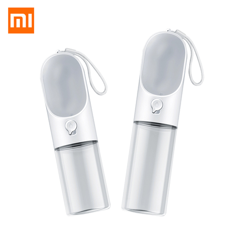 Xiaomi PETKIT Portable bouteille d'eau pour animaux de compagnie tasse 300/400ML chiens voyage chiot chat bol à boire en plein air distributeur d'eau pour animaux de compagnie mangeoire ► Photo 1/6