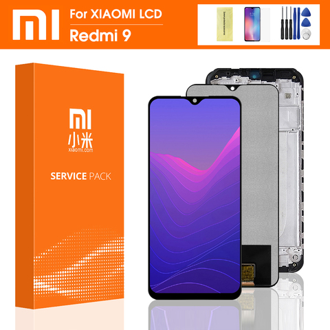 Ensemble écran tactile, 100% pouces, pour Xiaomi Redmi 9, 6.53 Original ► Photo 1/6