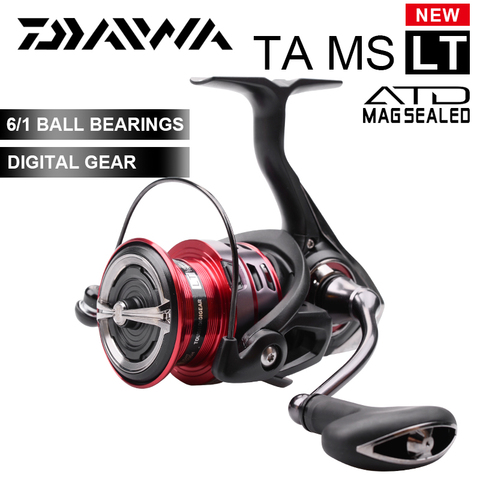 DAIWA – moulinet de pêche à tambour fixe TA MS LT 1000 à 6000, équipement à 6 + 1 roulements, Ratio 5.1:1/5.2:1/5.3:1, avec poignée puissante, nouveauté ► Photo 1/6