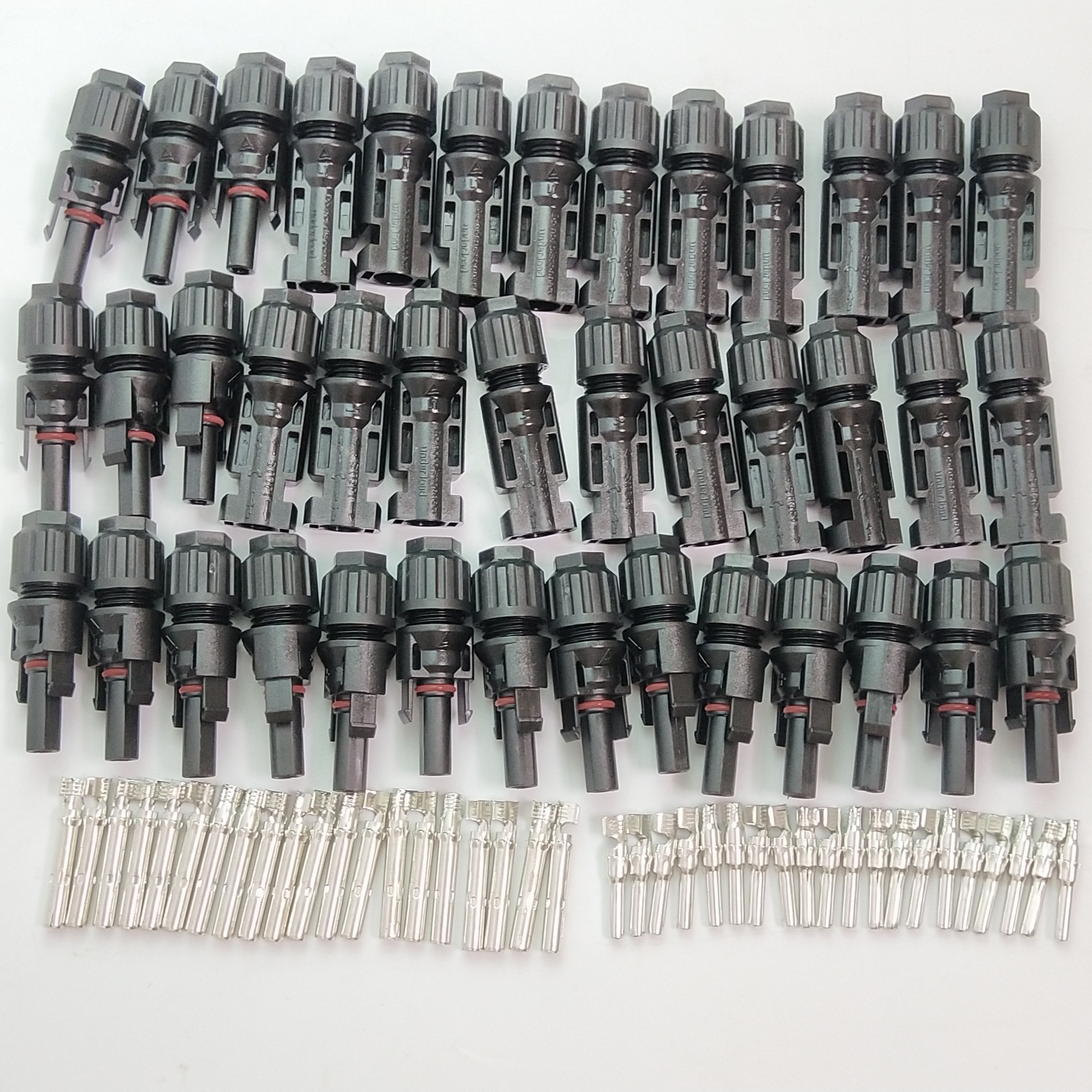 Connecteur de panneau solaire, connecteur mâle et femelle, 1000 a, V DC, IP67, 20 paires/lot ► Photo 1/4