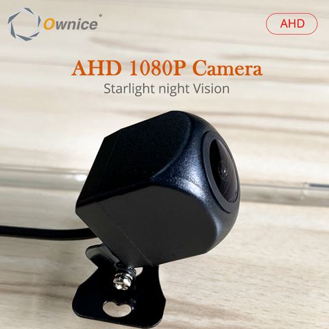 AHD-caméra de recul HD 1080P, avec Vision nocturne, lecteur système multimédia sous Android universel, sauvegarde pour stationnement de véhicule ► Photo 1/6