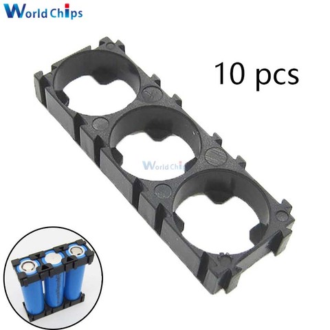Support de batterie en ABS, conteneur de support pour batterie Li-ion 18650, 1x3, 3 cellules, 18650, 10 pièces/lot ► Photo 1/6