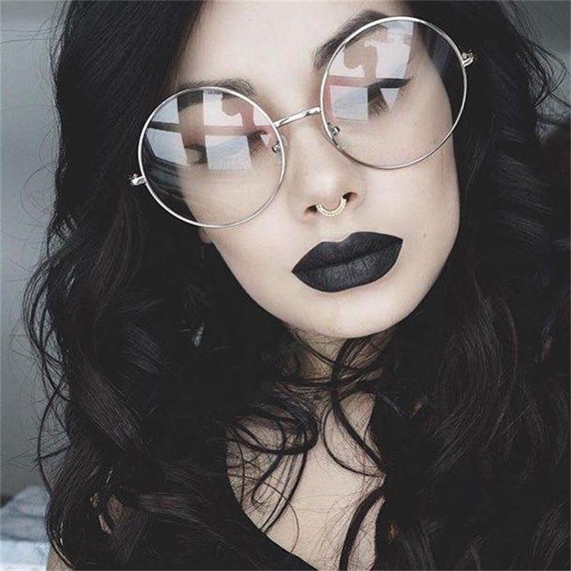 Lunettes Rondes Transparentes Vintage Années 80 - Monture Titane/plastique, Taille 49mm - Modèle 9700 Crystal