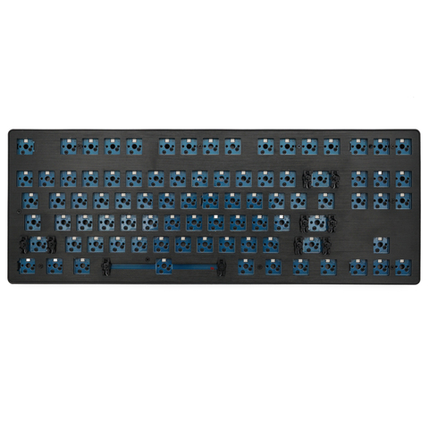 Smart Duck-kit de clavier mécanique (xs87), 87 touches, TKL 80%, touches, touches d'éclairage commutable, RGB type de led c, logiciel macro ► Photo 1/5