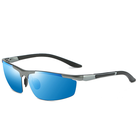 AORON – lunettes de soleil polarisées pour hommes, monture en aluminium, UV400, pour Sports de plein air, conduite ► Photo 1/6