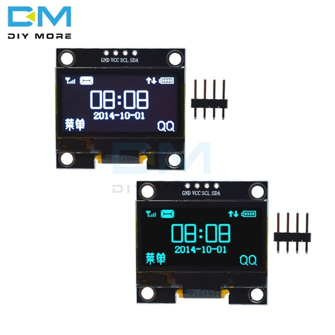 Module d'affichage LCD OLED numérique série IIC I2C, 128x64, 1.3 pouces, 1.3x64, pour Arduino 12864 ► Photo 1/6