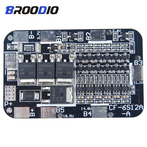 BMS 6S, 15a 20a 25.2V 18650 lto, batterie au Lithium, équilibreur, Circuit de Protection, panneau d'égaliseur, Module de charge, Li-ion ► Photo 1/4