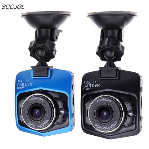 Mini caméra DVR pour voiture, 2.4 pouces, Dashcam Full hd 1080p GT300, enregistreur vidéo, capteur G, vision nocturne ► Photo 1/6