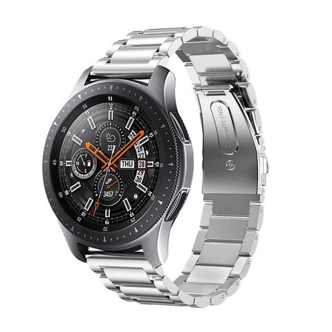 Bracelet en métal pour Samsung Galaxy watch, en acier inoxydable de haute qualité, 46mm 42mm, pour Samsung Gear S3 Frontier ► Photo 1/6