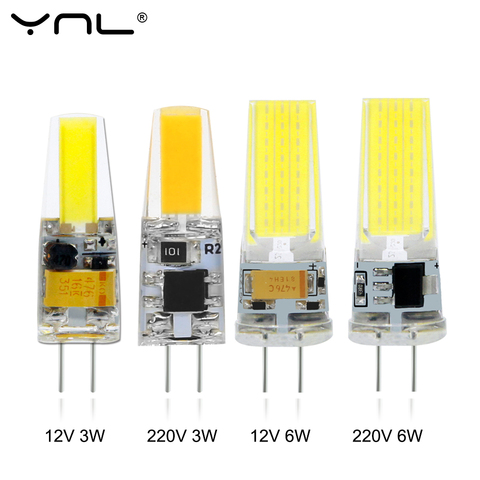 Lampe COB AC G4 12V 220V 3W 6 W, Mini gradation, ampoule de ► Photo 1/6