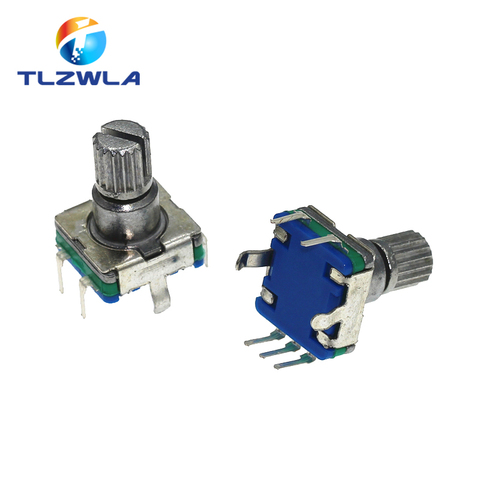 Interrupteur à code rotatif EC11S 20CC, 5 pièces, la poignée en fleur de prunier 12,5 f le codeur, potentiomètre numérique 12,5 kq ► Photo 1/3