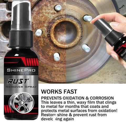 Dissolvant de rouille polyvalent 30ml, inhibiteur de rouille, Spray de dérouillage pour vitres automobiles, entretien de voiture, nettoyage, convertisseur de rouille ► Photo 1/6