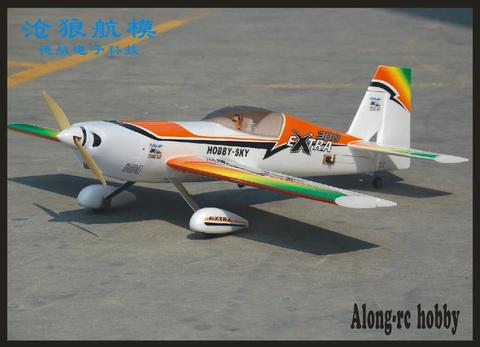 Oeb avion RC avion RC modèle passe-temps 4 canaux 3D avion envergure 1200MM 30E EXTRA300 avion (KIT ou ensemble PNP) ► Photo 1/6