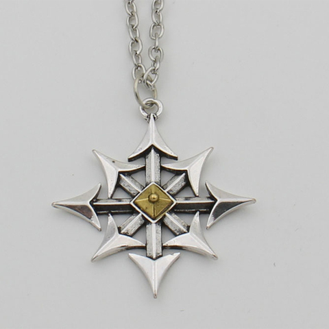 Nouveauté Chaos Star collier nautique Pirate Punk pendentif décapant gothique Goth bijoux ► Photo 1/5