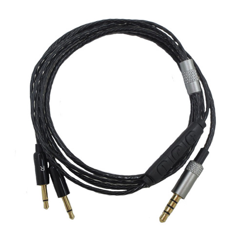 Câble Audio de remplacement, 3.5mm à 2.5mm, pour écouteurs Sennheiser HD447 HD437 HD202 HD212, haute qualité ► Photo 1/6