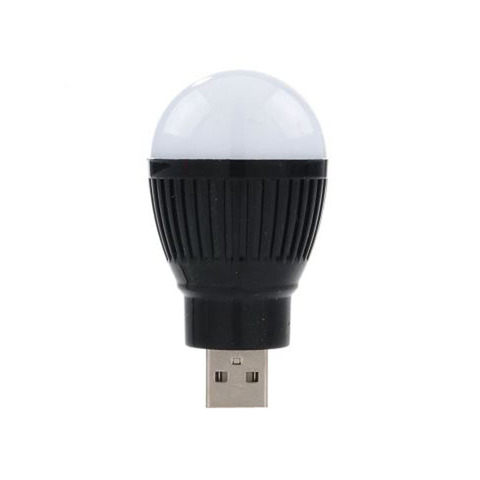 Le plus nouveau Mini lumière LED d'usb Portable 5V 5W ampoule économiseuse d'énergie de boule pour la prise d'usb d'ordinateur Portable NIN668 ► Photo 1/5