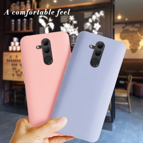 Pour Huawei Mate 20 Lite étui souple étui en polyuréthane thermoplastique Ultra mince Silicone mat étui pour Huawei Mate20 Mate 20 Lite 20 Lite coques de téléphone ► Photo 1/6