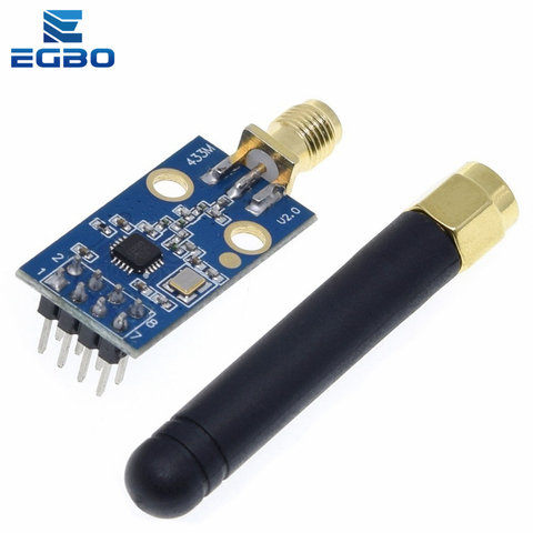 Module émetteur-récepteur sans fil avec antenne SMA pour Arduino, 1 pièces CC1101, 315/433/868/915MHZ ► Photo 1/6