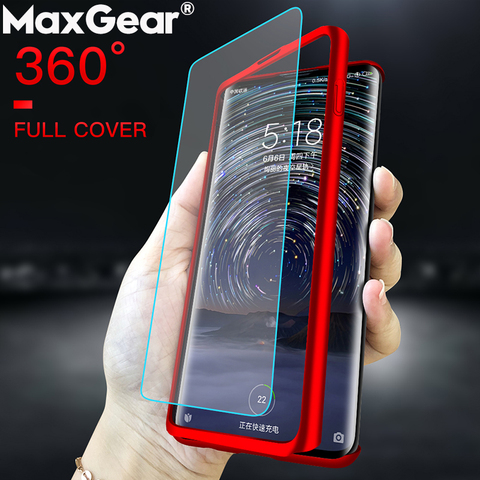 360 Pleine Protection etui téléphone huawei Honor 8X9 10 je Lite 8 X 7C VUE 20 Pro 10i 9X 8A 7 C 20i 7X V9 Jouer V Mince Couverture Rigide ► Photo 1/6