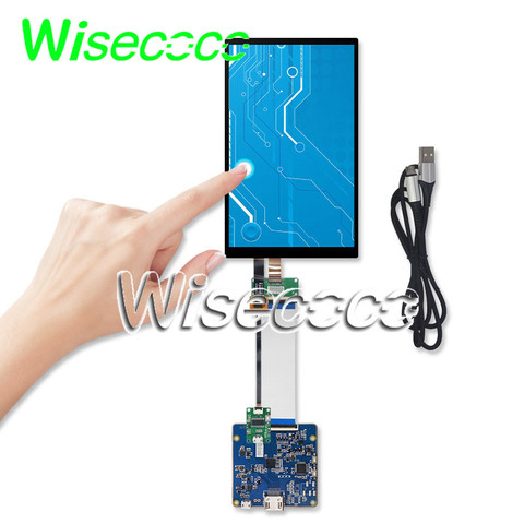 Wisecoco 7 pouces IPS écran LCD 1200*1920 MIPI carte pilote USB écran tactile Support Win7 8 10 framboise Pi 3 LT070ME05000 ► Photo 1/6