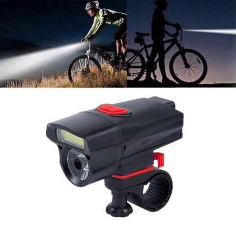 Lumière de vélo 6 Mode vélo LED vélo avant lumière vélo lumières lampe torche étanche nuit Ride guidon lampe de poche phare 9 ► Photo 1/6