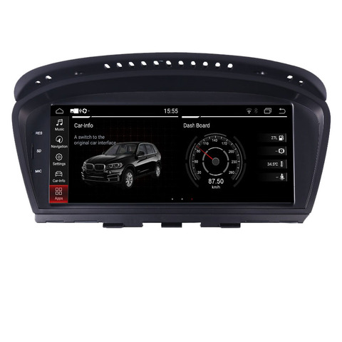 2022 Nouveau Android 7.1 autoradio lecteur multimédia pour BMW 5 Série E60 E61 E63 E64 E90 E91 E92 CCC CIC Support iDrive Parking ► Photo 1/1