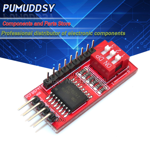 Carte d'extension de Module étendu en cascade, 1 pièce, PCF8574 i/o pour Interface de Port I2C IIC, haut et bas niveau ► Photo 1/1