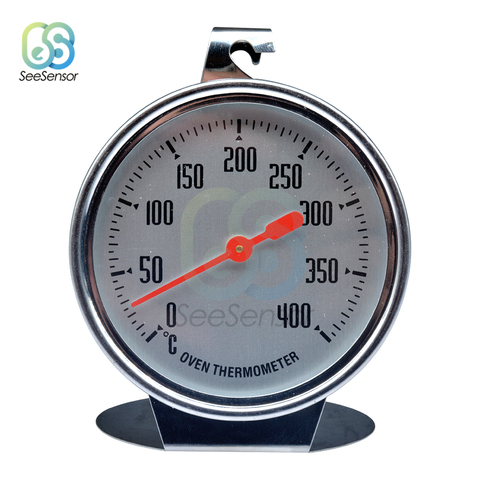 Thermomètre four en acier inoxydable, outil de cuisson électronique, mesure 0 à 400 degrés ► Photo 1/6