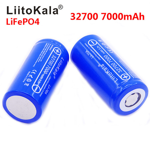 LiitoKala – batterie LiFePO4, 2022, Lii-70A, 3.2V, 32700 mAh, haute puissance, décharge continue 35a, Maximum 55a, marque, nouveauté 7000 ► Photo 1/6