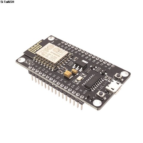 Module sans fil NodeMcu v3 CH340 Lua WIFI carte de développement d'internet des objets ESP8266 avec antenne pcb et port usb pour Arduino ► Photo 1/6