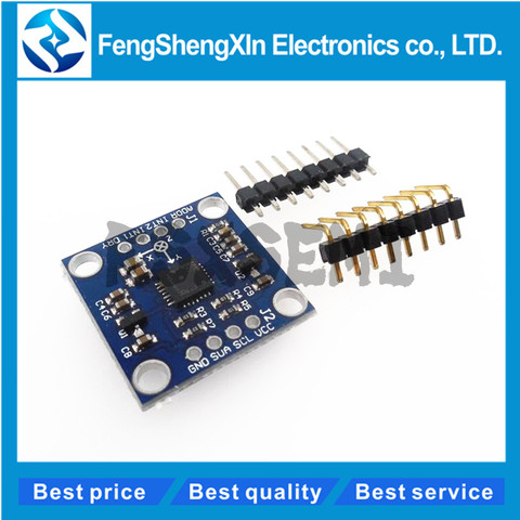 Module d'accélération de boussole électronique à trois axes 3-5V, 1 pièce/lot, LSM303 GY-51 ► Photo 1/2