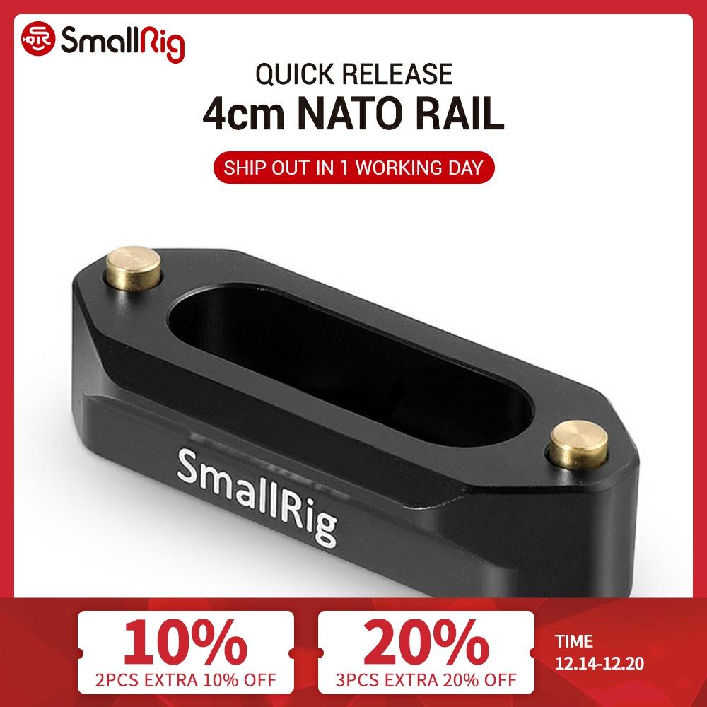 Rail de sécurité à dégagement rapide pour caméra small rig 4cm 1.57 pouces de Long avec vis 1/4 ''pour poignée otan fixation EVF-1409 ► Photo 1/6