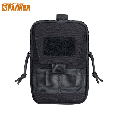 Excellente béquille ELITE pour extérieur tactique EDC, sac de ceinture pour téléphone portable, sacs militaires à outils pour la course à pied, pochette Molle ► Photo 1/6