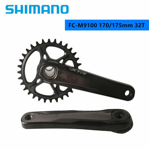 SHIMANO – pédalier XTR M9100, 170mm, 175mm, 32T, 1x12 vitesses, pour vtt, 12 s, BB93 ► Photo 1/1