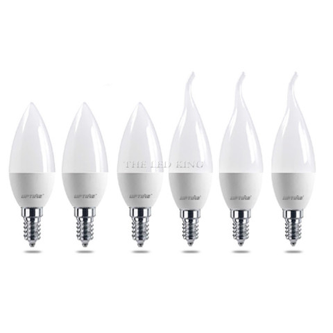 Lampe à bougies E14 LED, ampoule à économie d'énergie, lampe à ampoule, éclairage pour la décoration de la maison, 220V, 5W, 7W, 1 pièce ► Photo 1/6