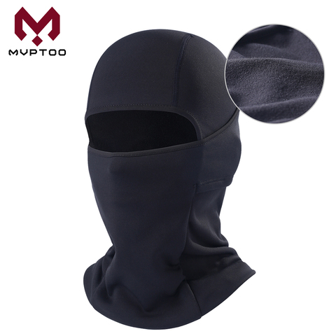 Masque polaire thermique pour Moto d'hiver, casquette de cagoule, couvre-tête de cyclisme tactique, doublure de casque pour hommes et femmes ► Photo 1/6