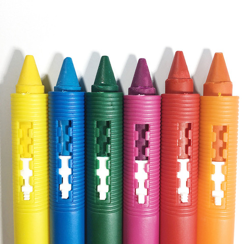 Crayons de salle de bain pour bébé, 1/2/5 pièces, couleur délavée, stylo Graffiti créatif, fournitures de peinture, dessin, jouets de bain pour enfants ► Photo 1/6