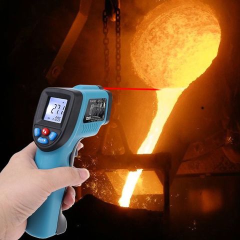 Thermomètre numérique infrarouge sans contact à écran LCD, mesure de la température IR, pyromètre GM550-50 ~ 550 degrés ► Photo 1/6