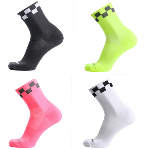 Colnago – chaussettes de sport respirantes de haute qualité, marque professionnelle, pour vélo de route, course en plein air, cyclisme, 2022 ► Photo 1/6