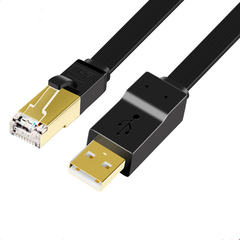 Câble USB Rs232 vers RJ45 Pl2303ra pour routeur Cisco HP Arba Huawei Fortinet Ftdi USB vers Console RJ45 ligne d'extension de câble H3C ► Photo 1/6