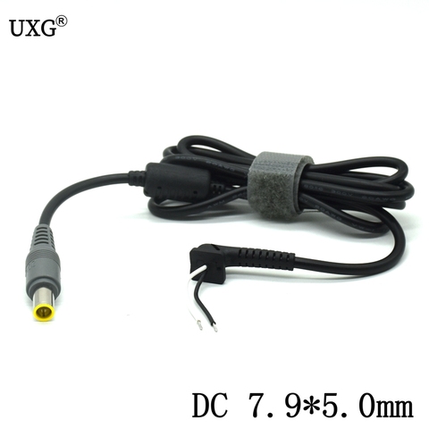 7.9*5.5mm prise mâle prise d'alimentation cc chargeur connecteur câble cordon pour Lenovo Thinkpad E420 E430 T61 T60p Z60T T60 T420 T430 ordinateur portable ► Photo 1/5