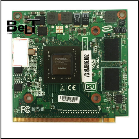 Pour Acer 4520g 4520 4720 5920G 5520G 5720 ordinateur portable 8400M GS GT 8400MGS DDR2 128MB VG.8MS06.002 VG.8MS06.001 VGA carte vidéo ► Photo 1/3