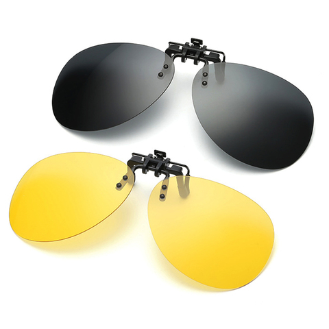 Lunettes de soleil polarisées pour hommes, monture ronde sans bords, Clip surdimensionné, bleu, pêche, Aviation, miroir, grande taille, conduite, 2022 ► Photo 1/6