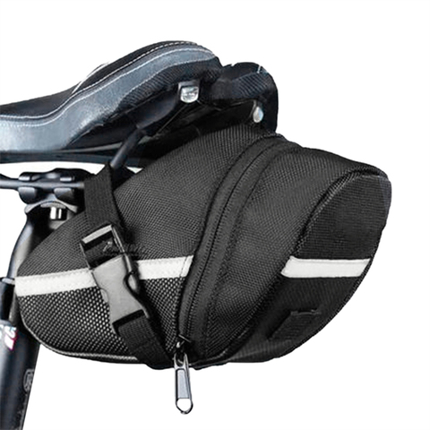 Sac de rangement de siège arrière de selle de vélo imperméable d'unité centrale sac de selle de queue de vélo ultra-léger outils de réparation de vélo de route de vtt sac de selle ► Photo 1/6