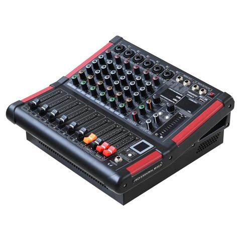 Freeboss MINI6-P – Console de mixage, amplificateur de puissance à 6 canaux, enregistrement Bluetooth, effet DSP 99, 2x170W, mélangeur Audio USB professionnel ► Photo 1/6