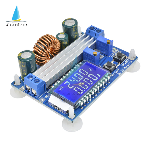 CC 5-30V à CC 0.5-30V 35W réglable CC CV intensifier vers le bas Buck Boost convertisseur Module d'alimentation régulateur de tension LCD affichage ► Photo 1/1