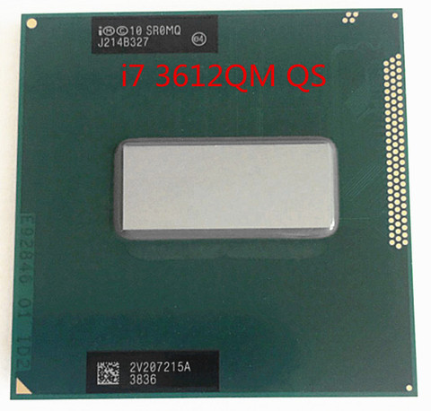 Pièces gratte-ciel CPU i7-3612QM, Cache de 6M, 2.1GHz-3.10GHz , i7 3612QM QC27 QS Beta, livraison gratuite ► Photo 1/1