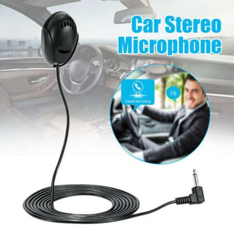 Voiture Navigation GPS Microphone haut-parleur de voiture micro externe pâte Microphone 3.5mm voiture stéréo Microphone promotion ► Photo 1/6