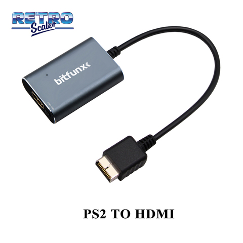RetroScaler – adaptateur compatible HDMI pour PlayStation2 PS2, avec commutateur rvb/composant pour connecter une PS2 à un téléviseur moderne ► Photo 1/6