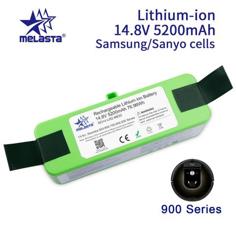 Batterie Li-ion 14.8V 5,2 ah pour iRobot Roomba, avec cellules de marque, pour séries 900, 800, 700, 600, 500, 960, 980, 981, 530, 560, 620, 650 ► Photo 1/6